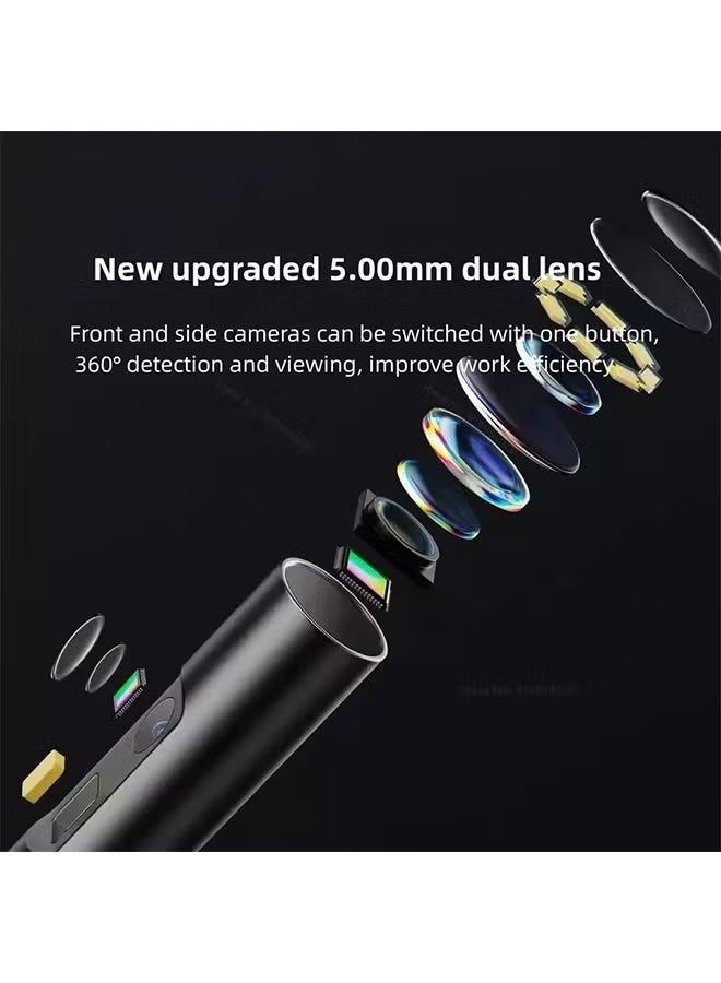 Teslong WF150 Visible WIFI Endoscope Dual Camera Digital Videoscope Pipe Car Inspection Camera Borescope appliance repair - Image 2
